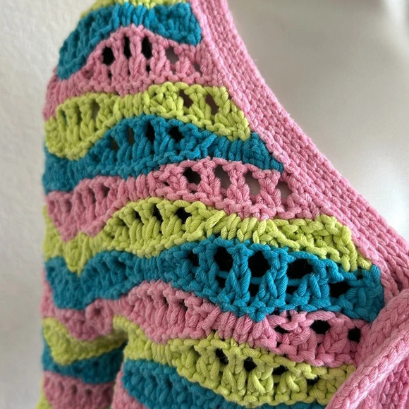 NWT ZARA striped knit cardigan - Picture 10 of 13